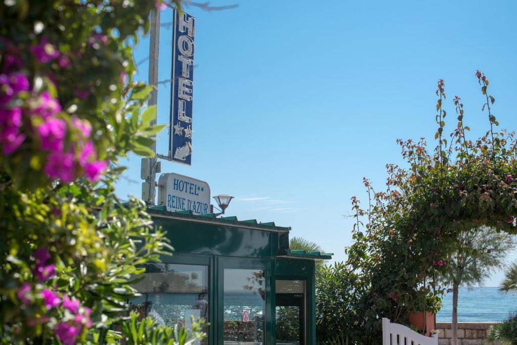 Hotel Et Appartements Reine D'Azur 로퀴에브륀캡마르탱 외부 사진